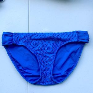 BECCA // blue two piece bikini